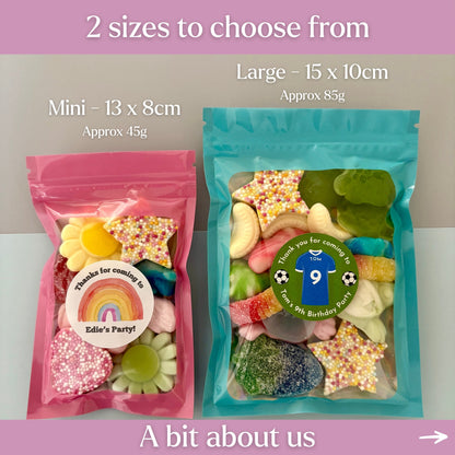 Pre-Filled Sweet Bags - Pefect Birthday Party Bag Fillers Favours